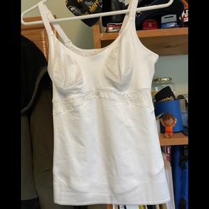 Ruby Ribbon white camisole.  Size 36.  Like new.